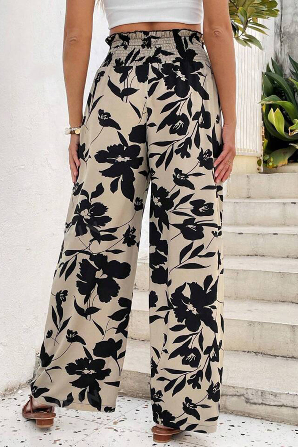PREORDER: The Summer Floral Wide Leg Pants 5.12.25
