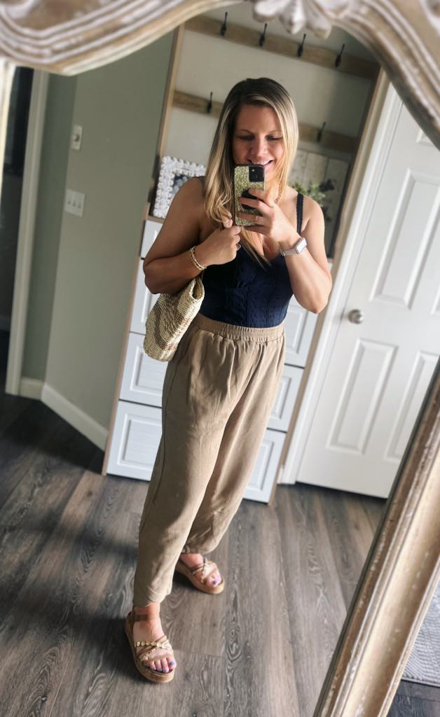PREORDER: RERUN Harem Jersey Wide Leg Pants 5.12.25