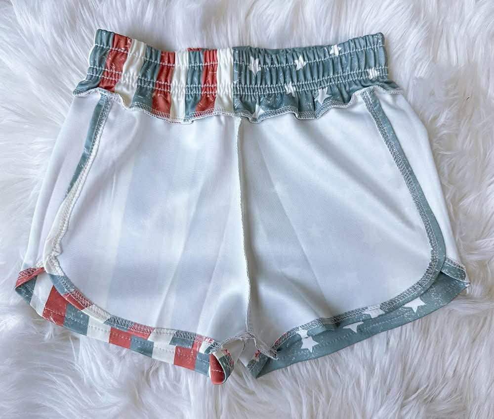 PREORDER: High Waisted Summer Shorts (Kids + Adults) 3.23.26