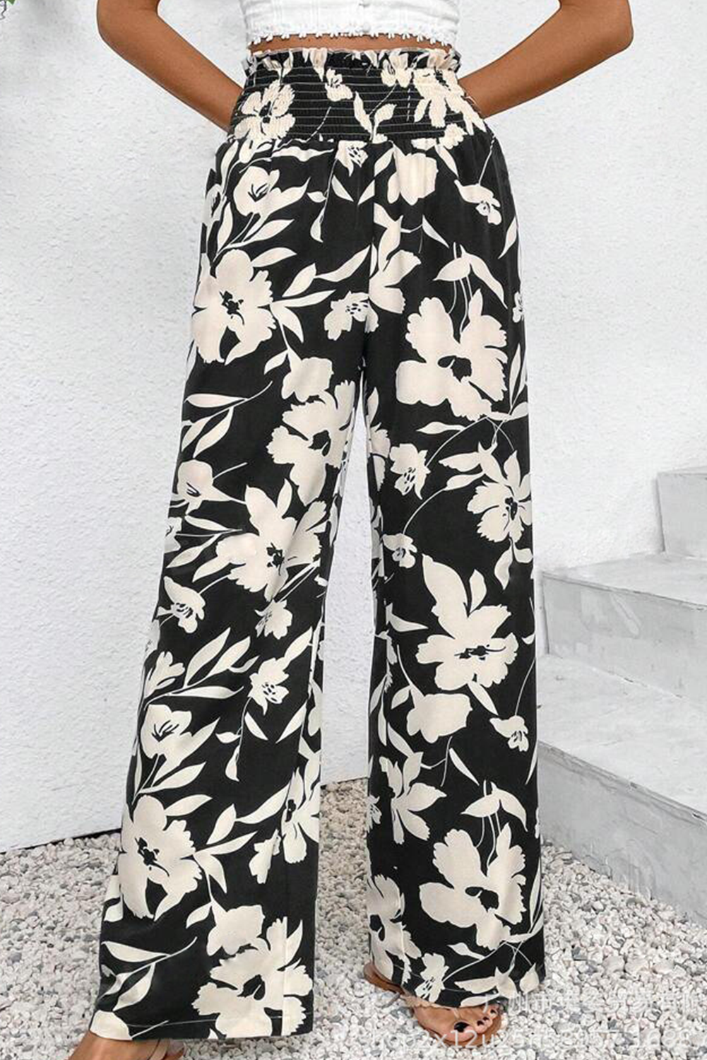 PREORDER: The Summer Floral Wide Leg Pants 5.12.25