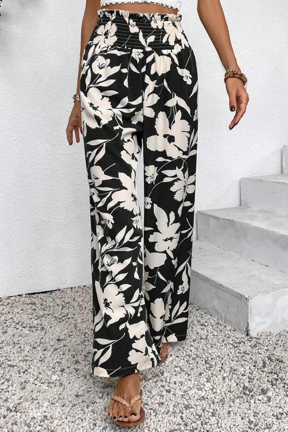 PREORDER: The Summer Floral Wide Leg Pants 5.12.25