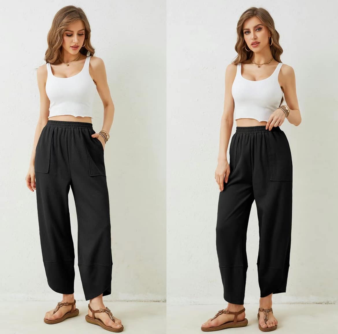 PREORDER: RERUN Harem Jersey Wide Leg Pants 5.12.25