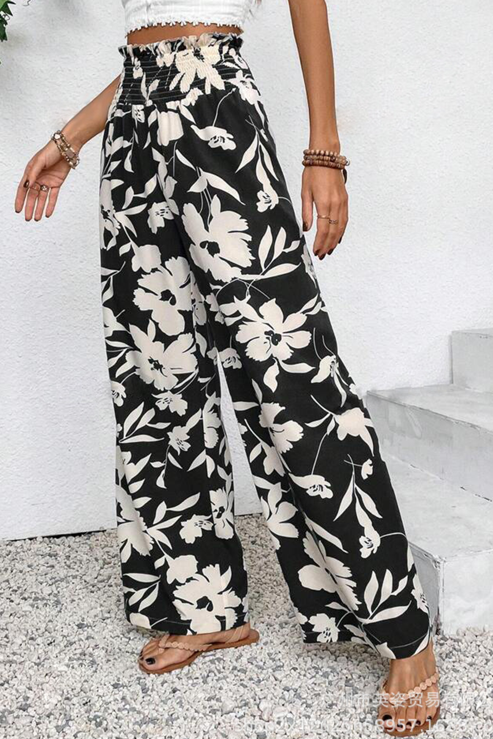 PREORDER: The Summer Floral Wide Leg Pants 5.12.25
