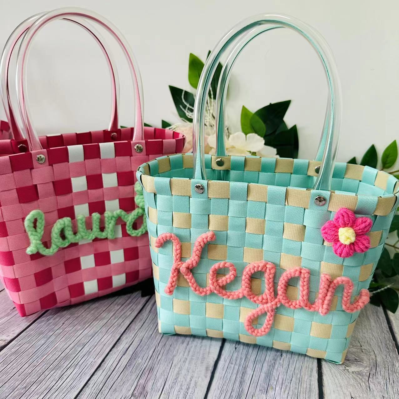 PREORDER: Custom Weaved Name Totes 5.12.25