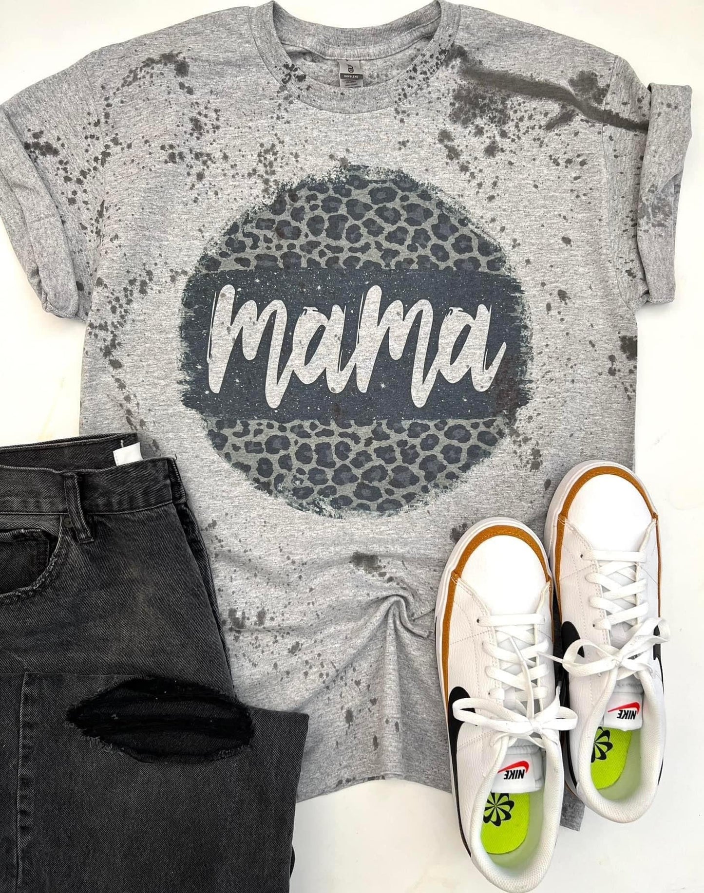 Mama Dyed Graphic Tee