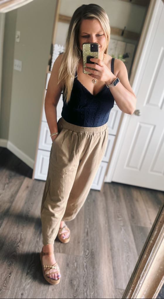 PREORDER: RERUN Harem Jersey Wide Leg Pants 5.12.25