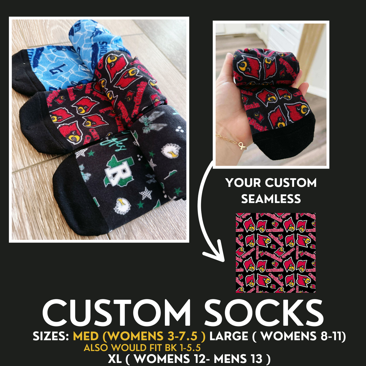 PREORDER: CUSTOM SOCKS 10.6.25