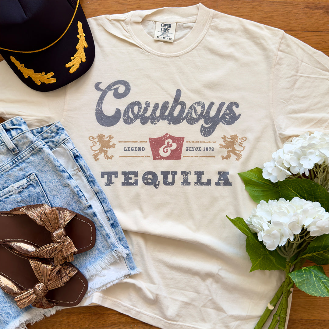 Cowboys & Tequila Graphic Tee