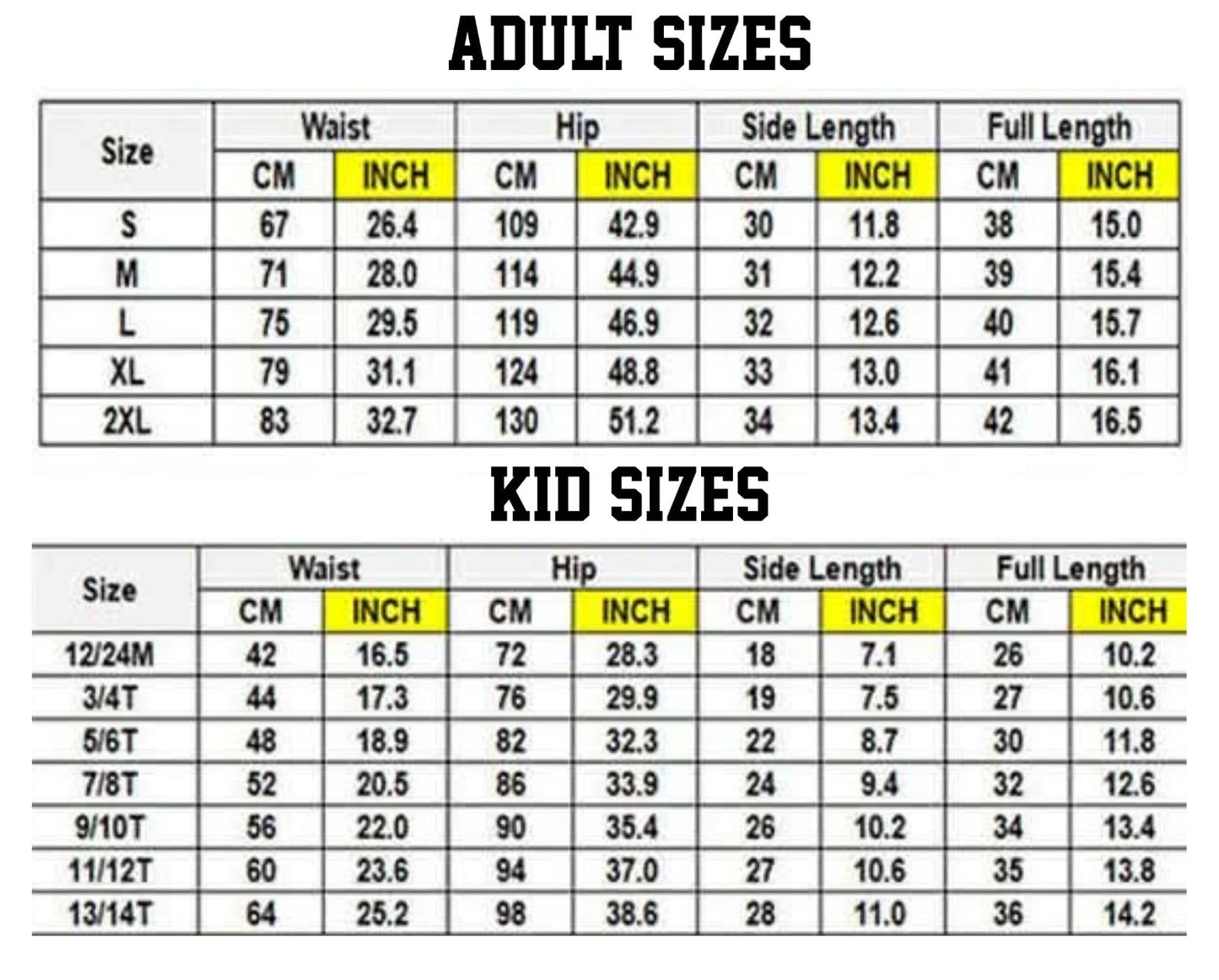 PREORDER: Custom High Waisted Shorts (Kids + Adults) 3.23.26