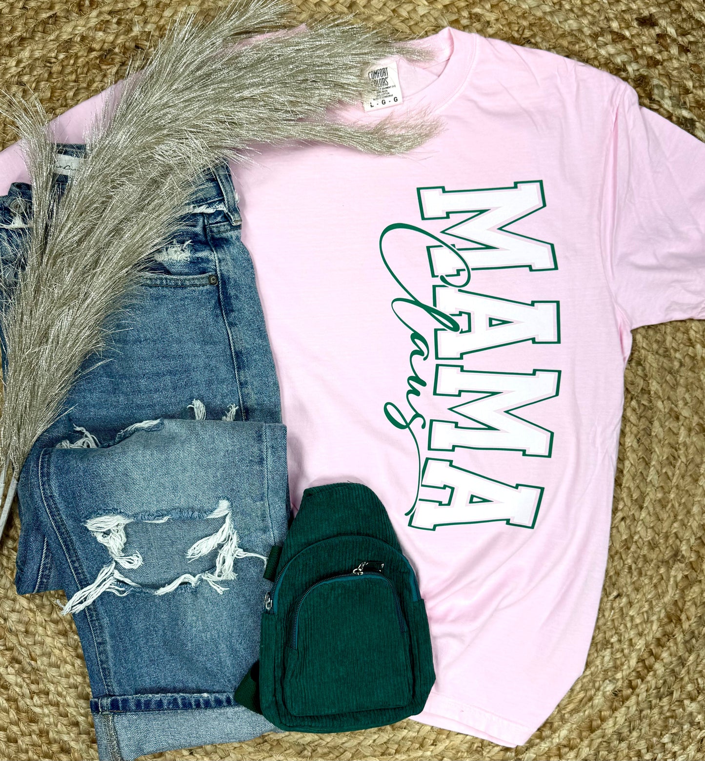 Mama Clause Graphic Tee and Sweatshirt
