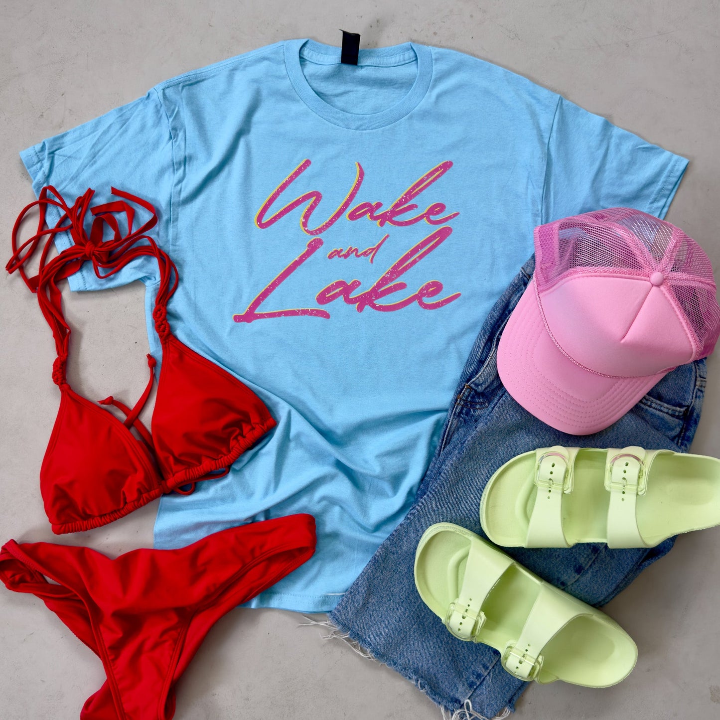 Wake And Lake Tee