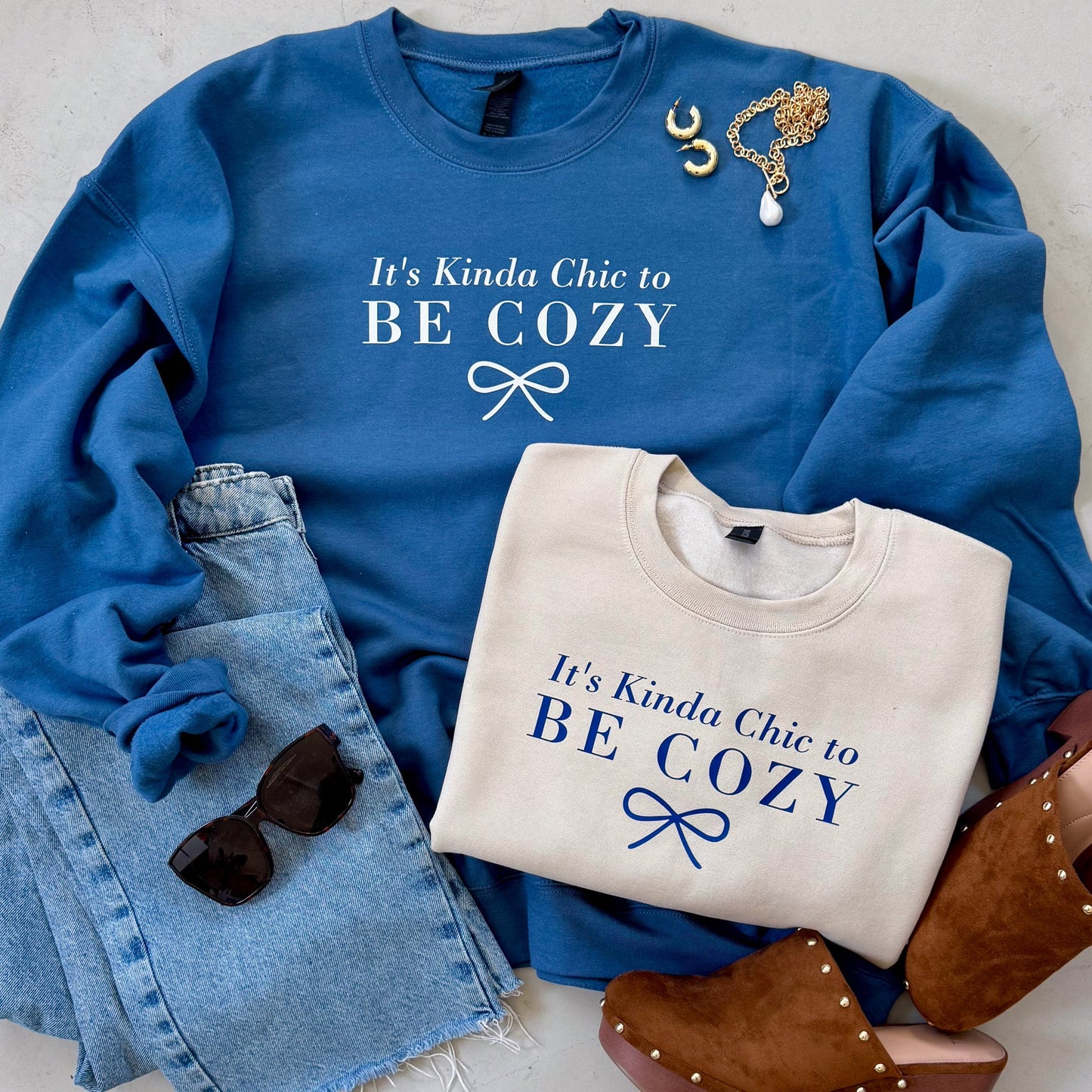 It’s Kinda Chic to Be Cozy Sweatshirt