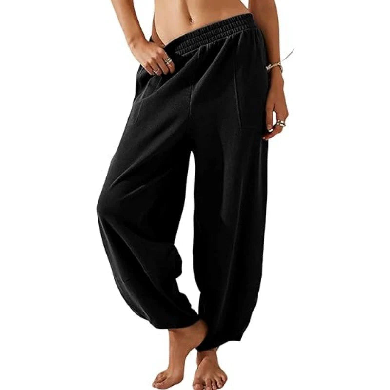 PREORDER: RERUN Harem Jersey Wide Leg Pants 5.12.25