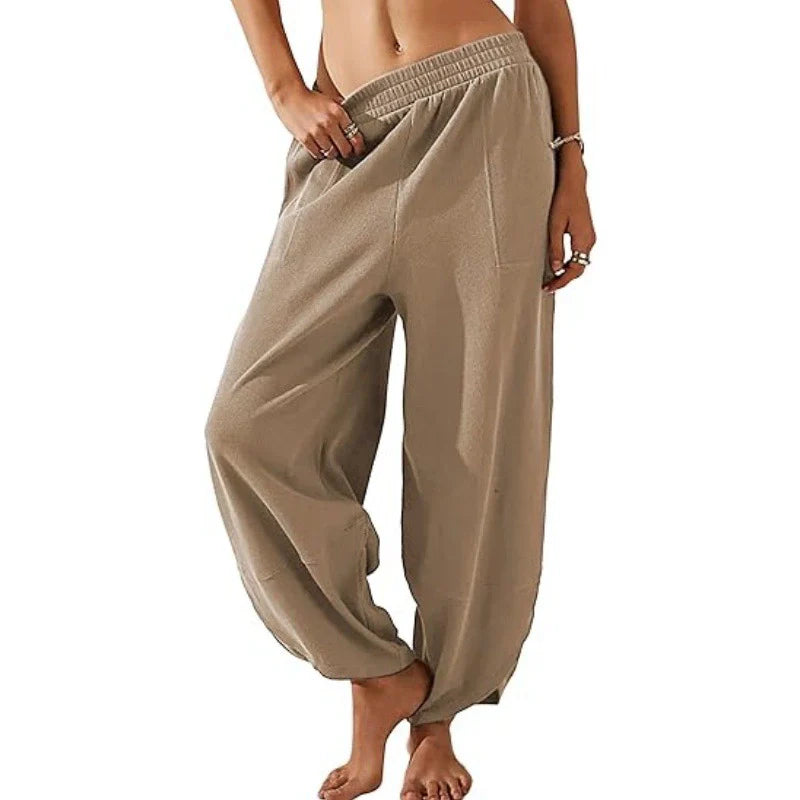 PREORDER: RERUN Harem Jersey Wide Leg Pants 5.12.25