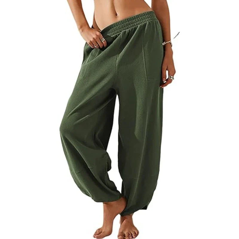 PREORDER: RERUN Harem Jersey Wide Leg Pants 5.12.25