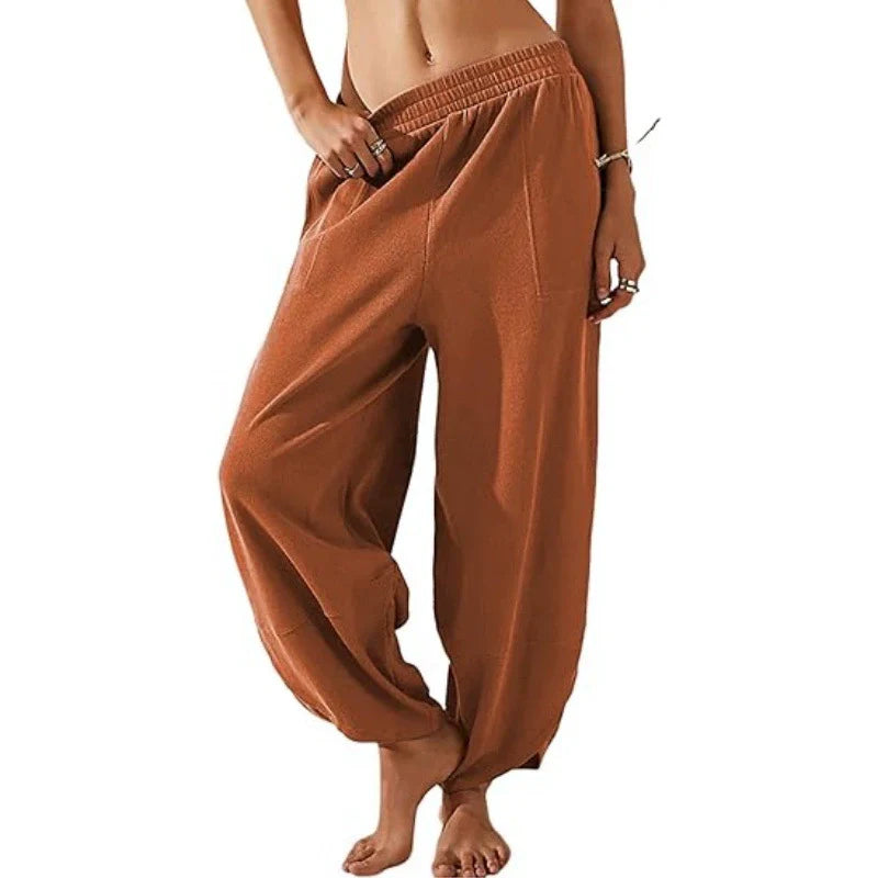 PREORDER: RERUN Harem Jersey Wide Leg Pants 5.12.25