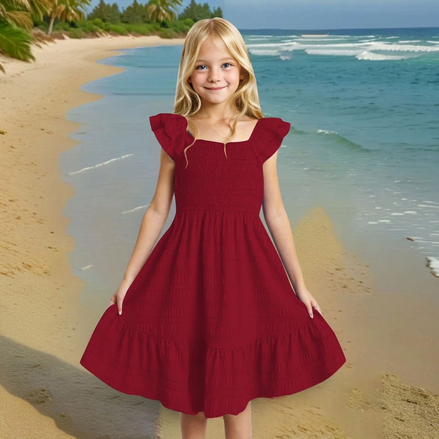 PREORDER: The Amelia Smocked Dress- Extended Sizes 5.12.25
