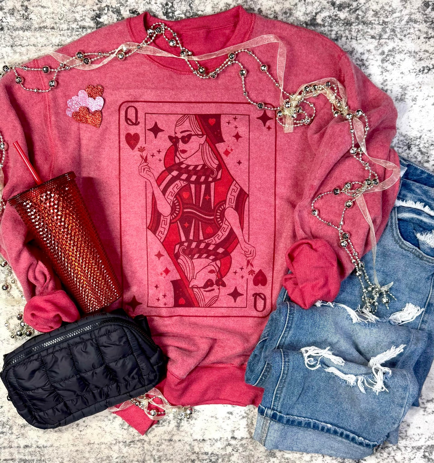 Inside Out Valentine's Sweatshirts
