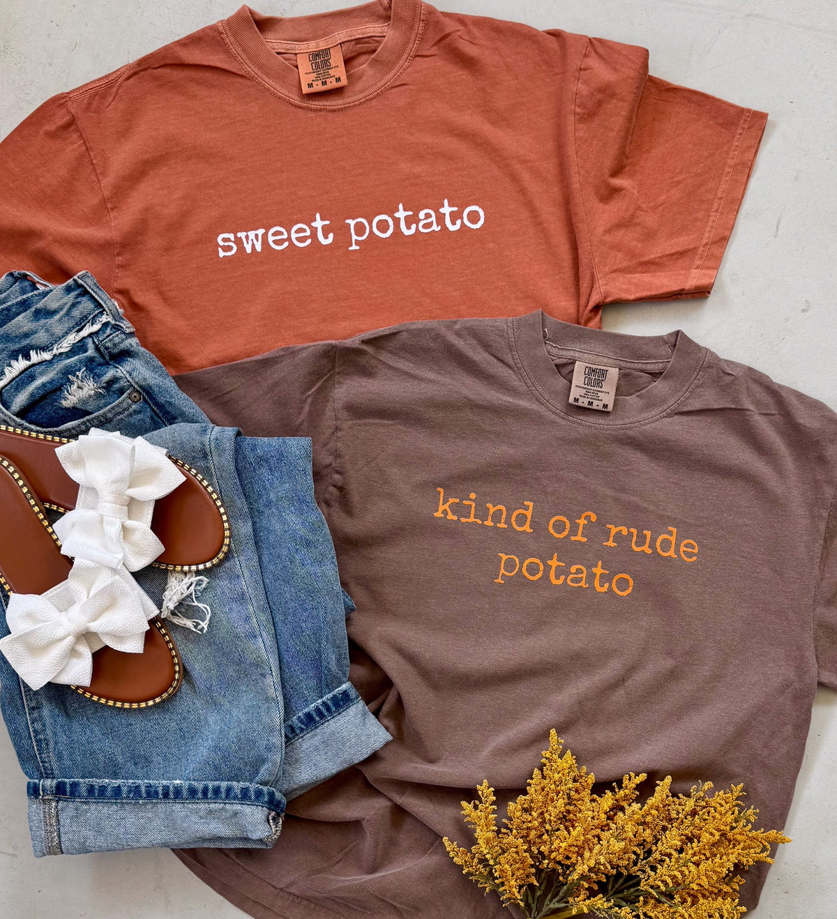 Youth Sweet Potato / Kind of Rude Potato Tees