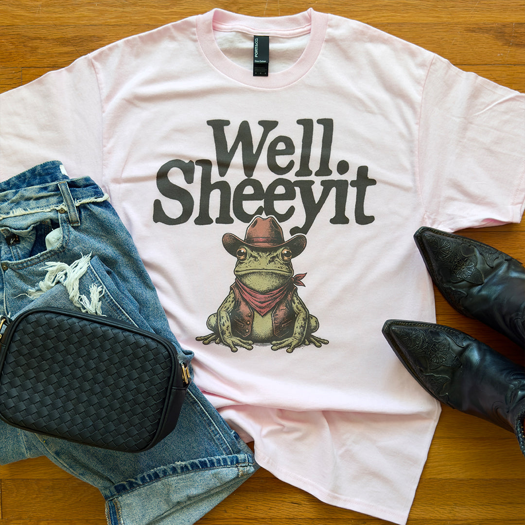 Well Sheeyit Frog Tee