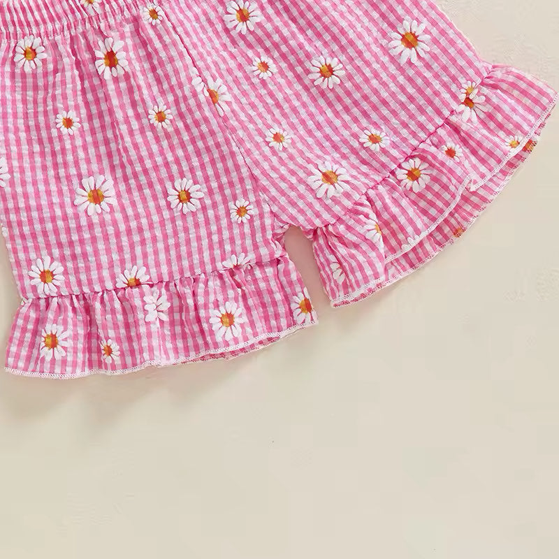 PREORDER: The Pixie Checker and Daisy Tank and Short Set 5.12.25