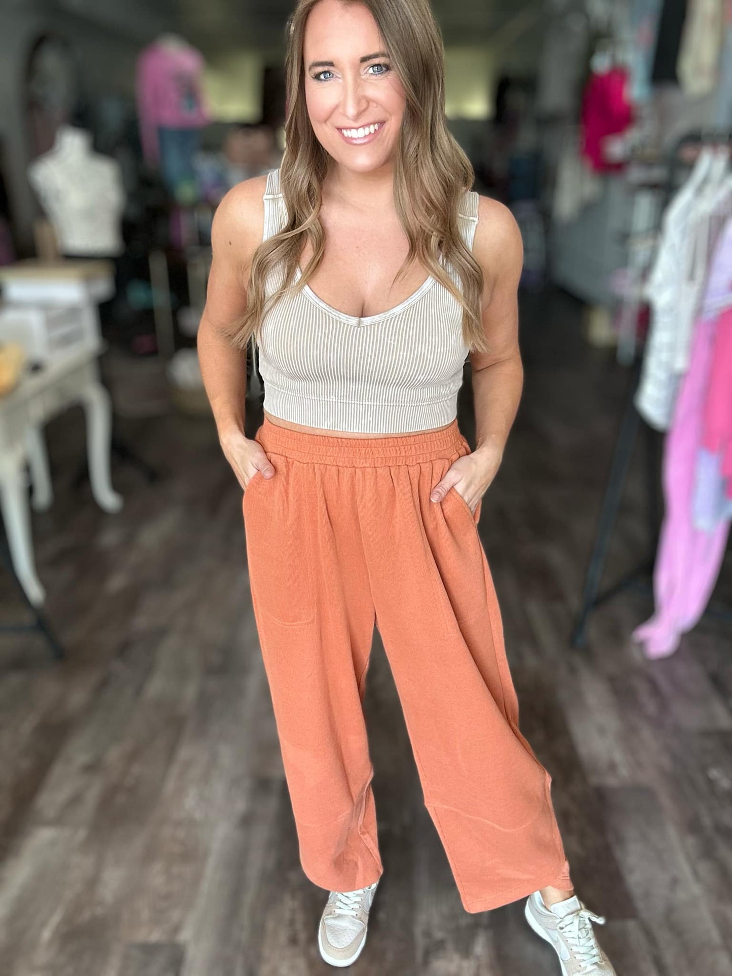 PREORDER: RERUN Harem Jersey Wide Leg Pants 5.12.25
