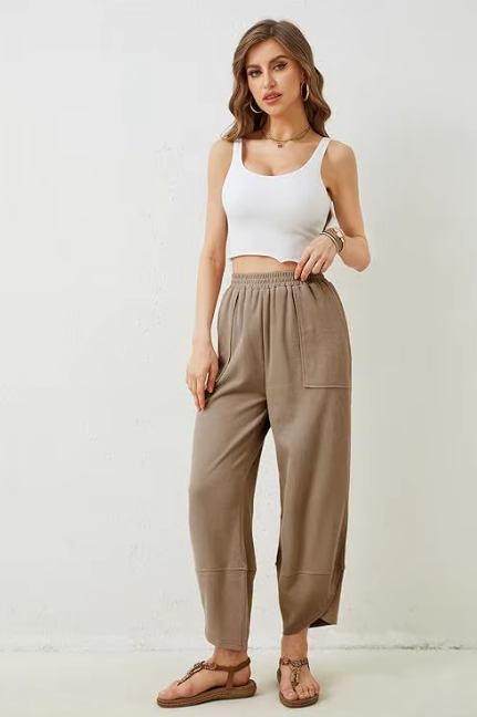 PREORDER: RERUN Harem Jersey Wide Leg Pants 5.12.25