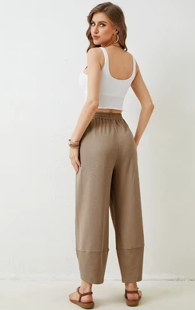 PREORDER: RERUN Harem Jersey Wide Leg Pants 5.12.25