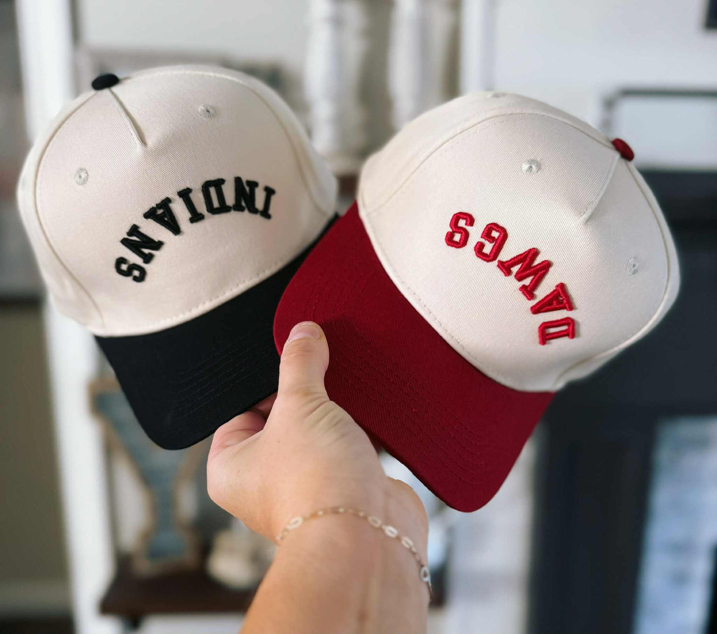 PREORDER: Upside down embroidered hat 10.6.25