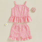 PREORDER: The Pixie Checker and Daisy Tank and Short Set 5.12.25