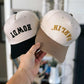 PREORDER: Upside down embroidered hat 10.6.25