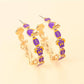 PREORDER: Game Day Hoop Earrings 7.27.26
