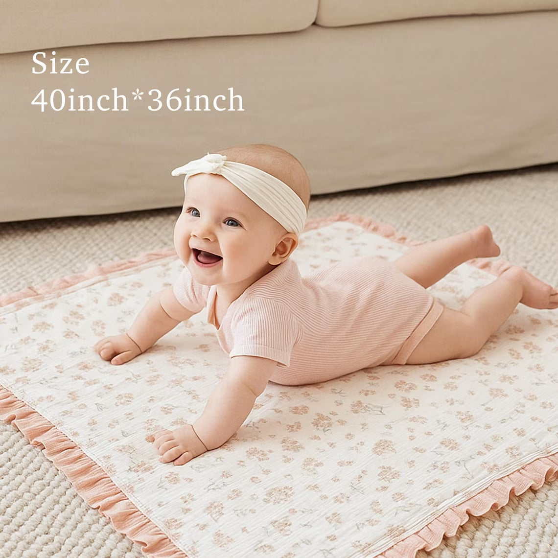PREORDER: The Heirloom Ruffle Blanket 8.17.26