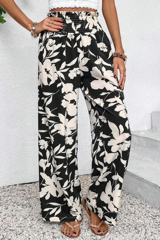 PREORDER: The Summer Floral Wide Leg Pants 5.12.25
