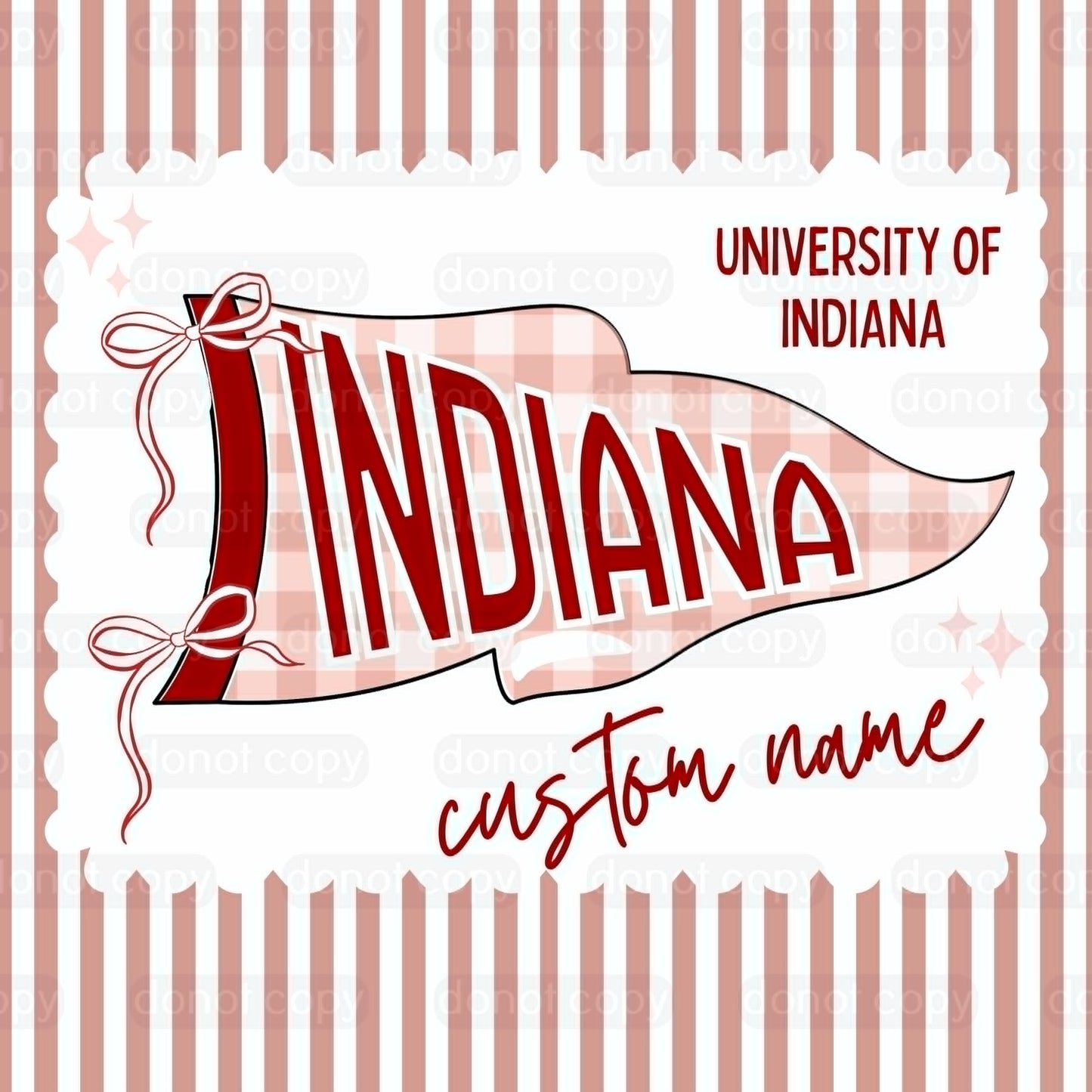 PREORDER: Custom Pennant Flag Pillowcase  7.6.26
