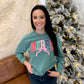 Merry Patterned Bow Short or Long Sleeve Graphic Tees