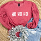 Ho Ho Ho Graphic Tee and Sweatshirt