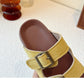 PREORDER: The Bex Double Buckle Kid Sandals 5.12.25