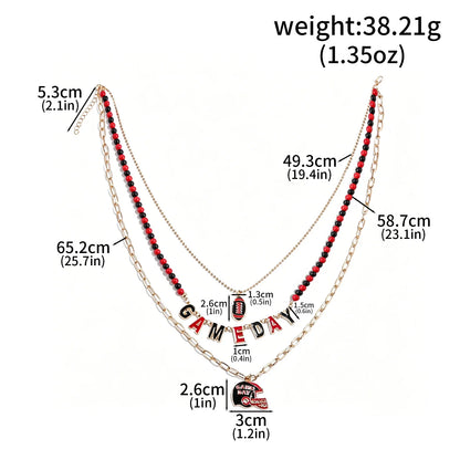 PREORDER: Game Day Layered Necklace 7.27.26