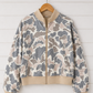 PREORDER: Camo Bomber Jacket  8.17.26