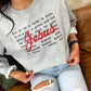 Faux Glitter Jesus Graphic Tee or Sweatshirt