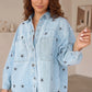 PREORDER: Giselle High Quality Denim Shacket  8.24.26