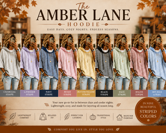PREORDER: The Amber Lane Hoodie 8.17.26 osym