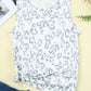 Leopard Round Neck Tank