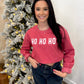 Ho Ho Ho Graphic Tee and Sweatshirt