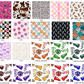 PREORDER: Custom Print TWO PIECE SET ( kids and adults) - provided seamless 9.15.25