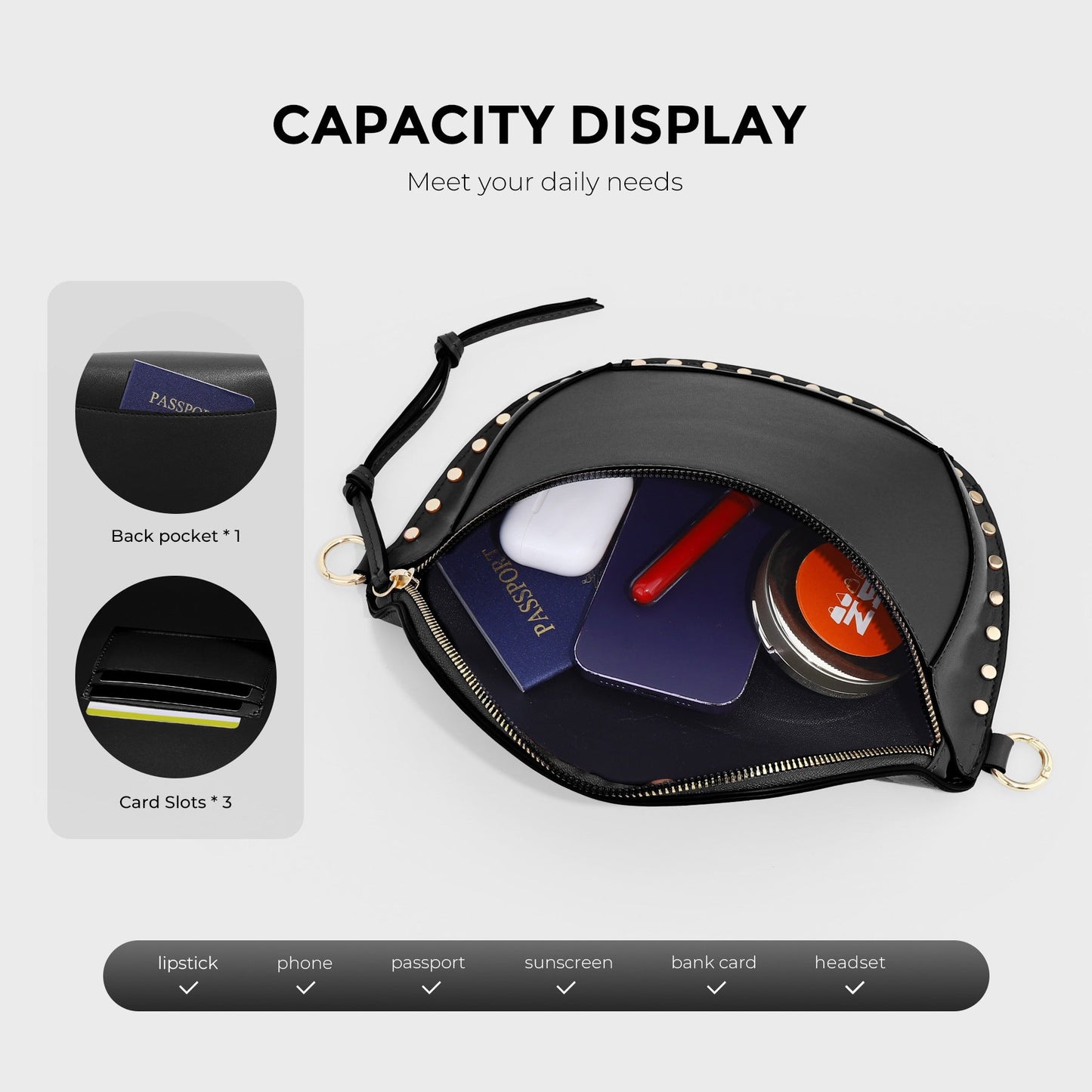 PREORDER: Studded Checker Sling 11.24.25