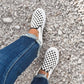 Preorder: Black and White Checker Slip-ons 9.22.25
