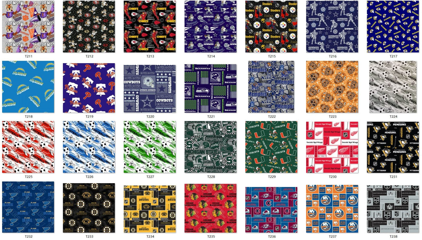 PREORDER: Custom Print TWO PIECE SET ( kids and adults) - provided seamless 9.15.25