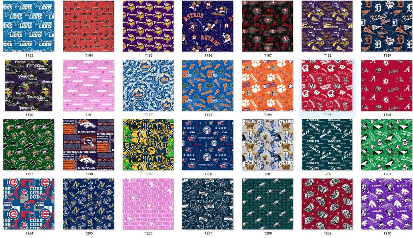 PREORDER: Custom Print TWO PIECE SET ( kids and adults) - provided seamless 9.15.25
